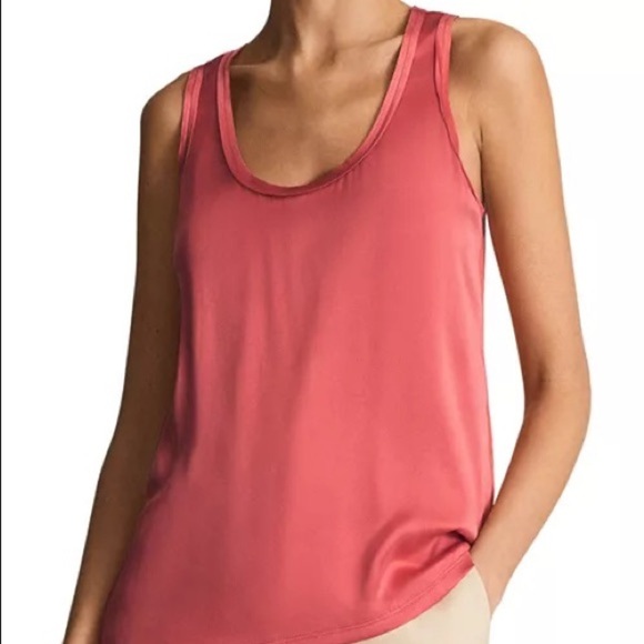 The Limited Coral Sleeveless Tank Blouse, Size M - Picture 11 of 14
